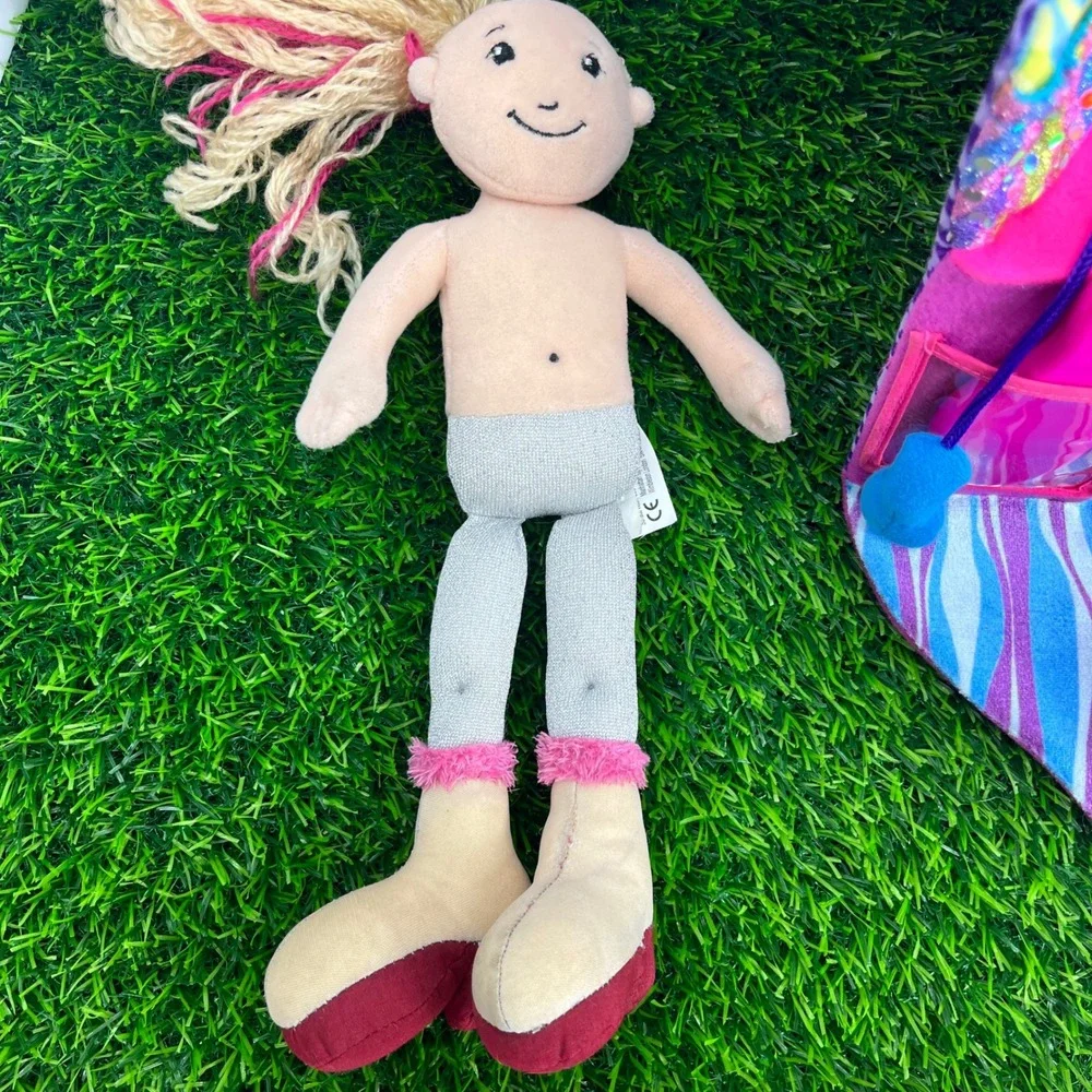 Manhattan‎ Toy Groovy Girls Plush Doll Salon Vanity Playset Pink Purple Y2K Toy